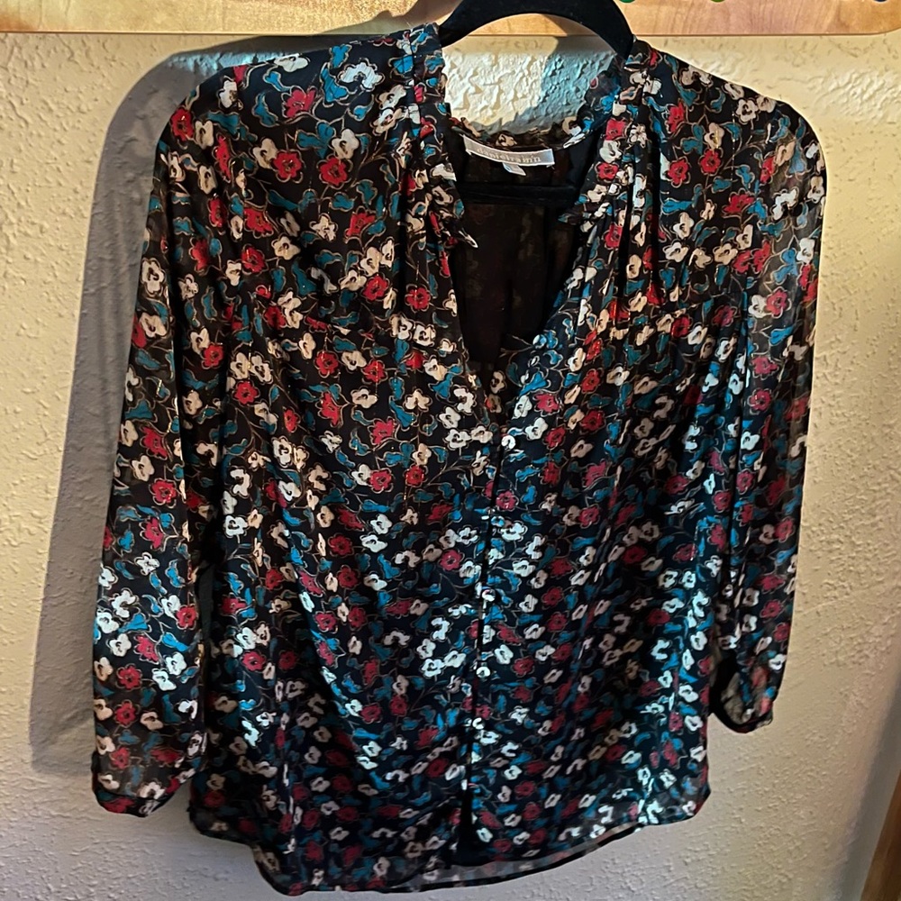 Daniel Rainn Long Sleeve Blouse, Medium